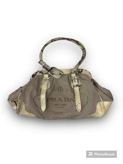 prada 1961 snake skin|prada handbags 101.